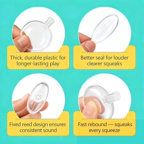 Squeakers for Dog Toys - 22pcs 45mm Replacement Dog Toy Squeakers