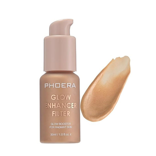 Skin Glow Tint Foundation,Natural Radiant Longwear Filter Effect Silk Perfect Glow Flawless Foundation. (04 Deep)