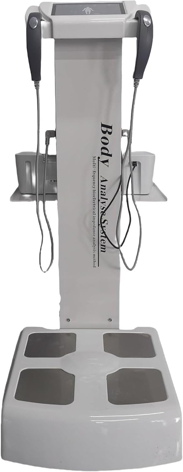 Smart Full Body Composition Analyzer Scale - Full Body Digital Scale Body Fat Measurement Device, BMI Measurement Tool, Body Fat Analyzer, Muscle Mass Inbody Scale Beige