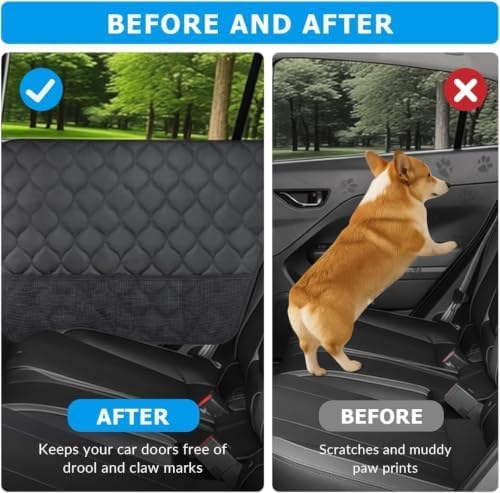 Pet Car Door Cover for Smart Fortwo