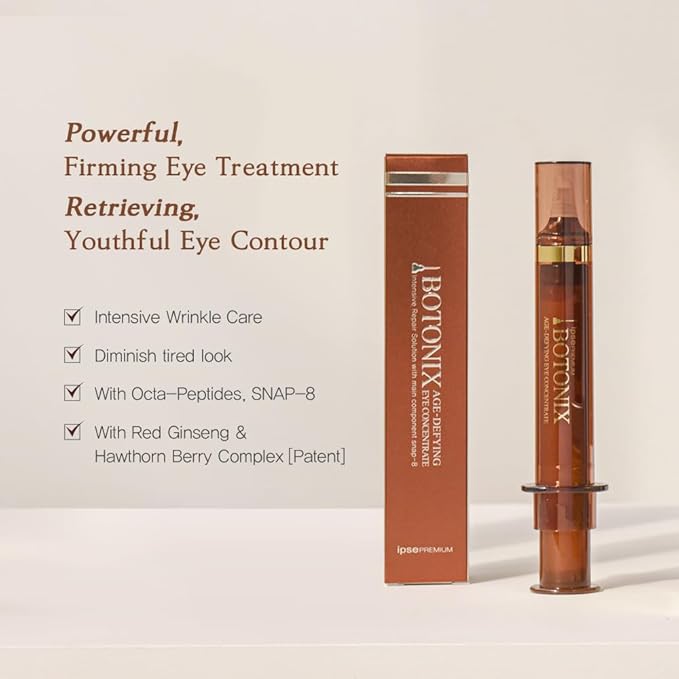 Botonix Repair Eye Concentrate Cream Lifting and Firming Bundled with 1 Pack of Herblandia Oil Absorbing Blotting Paper