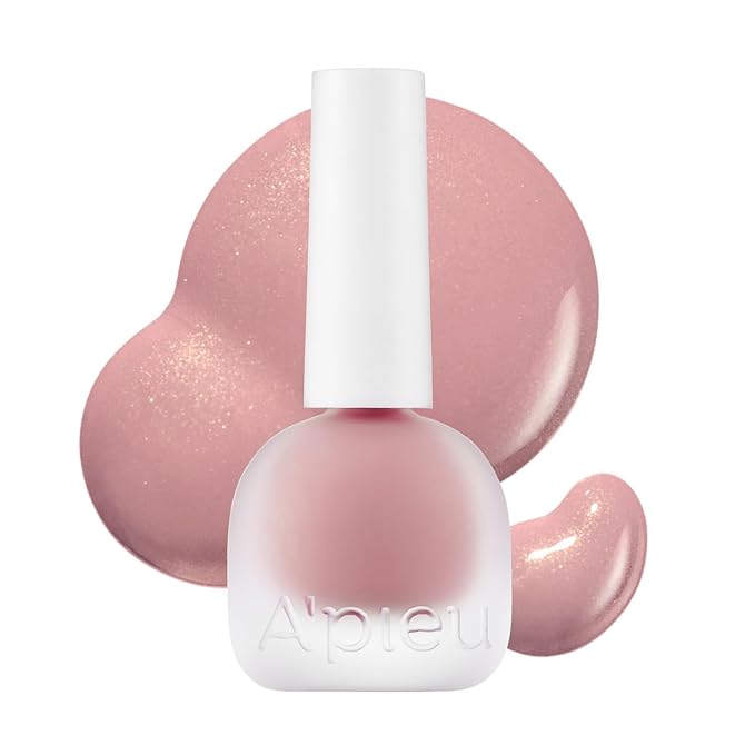A'PIEU Juicy-Pang Water Blusher [PK03] – Fruity Liquid Blush for Cheeks, Buildable & Blendable Color, Hydrating Dewy Finish with Fruit Extract Blend & Rose Flower Water, 0.31 fl oz