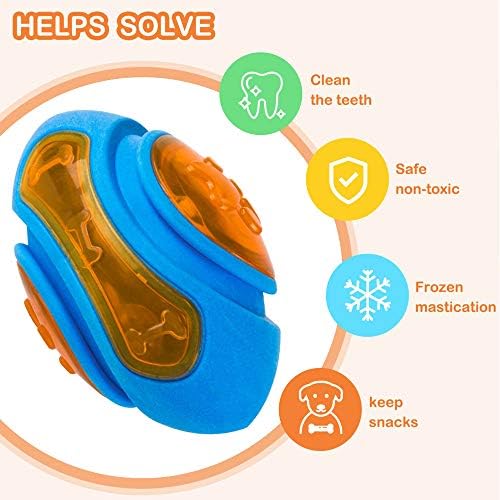 Dog Squeaky Toys Pack 4 Pcs, Pool Toys, Floating Toys for Interactive Fetch & Play, Dog Beach Toy Set, TPR