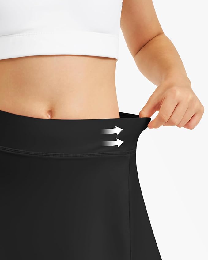 Stelle Girls Tennis Skirts with Pockets Athletic Skorts Inner Shorts High Waisted Sports Golf Running Skirt