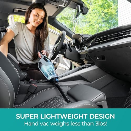 Kenmore 200 Series Cordless Stick Vacuum Lightweight Cleaner | 2-Speed Power Suction LED Headlight 2-in-1 Handheld for Hardwood Floor, Carpet & Pet Hair - DS2010