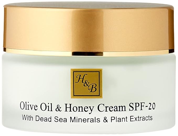 H&B Dead Sea Olive Oil & Honey Cream SPF-20 by HealthBeauty