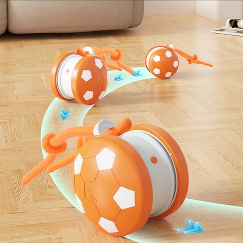 Interactive Dog Toys Dog Ball,Automatic Rolling and Bouncing Moving Dog Toy
