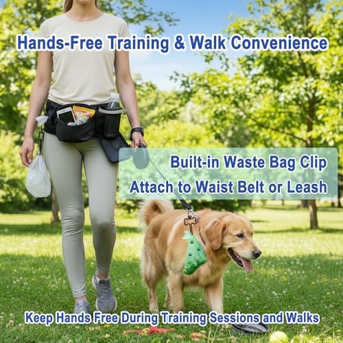 Dog Training Treat Pouch, Treat Pouches for Pet Training, Dog Treat Bag