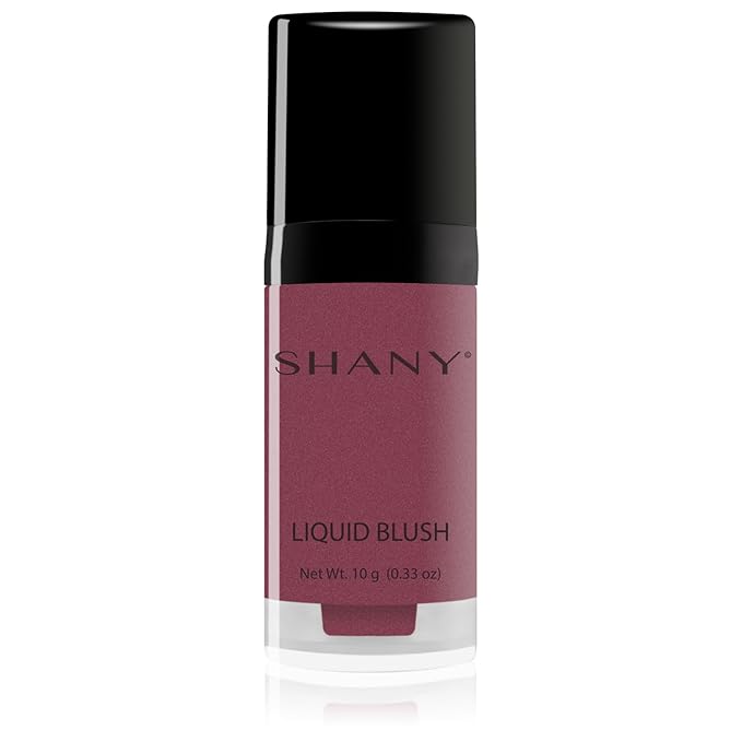 SHANY Paraben Free HD Liquid Cream Blush - Creamy & Blendable Color - DISTINTIVE