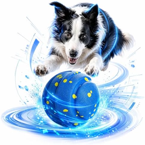 Interactive Dog Ball Toy, Automatic Moving Smart Pet Toy for Dogs