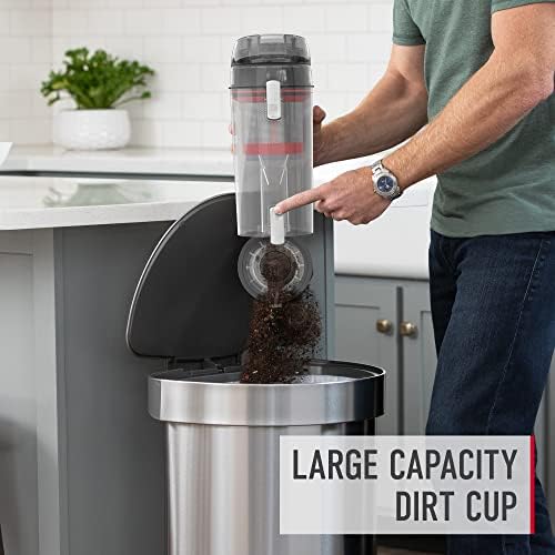 Hoover ONEPWR Evolve Pet Cordless Vacuum Cleaner, Black | Lightweight Stick Vac, Small Upright Vacuum Cleaner, Ideal for Pet Hair, Large Dirt Cup Capacity, Cordless Convenience