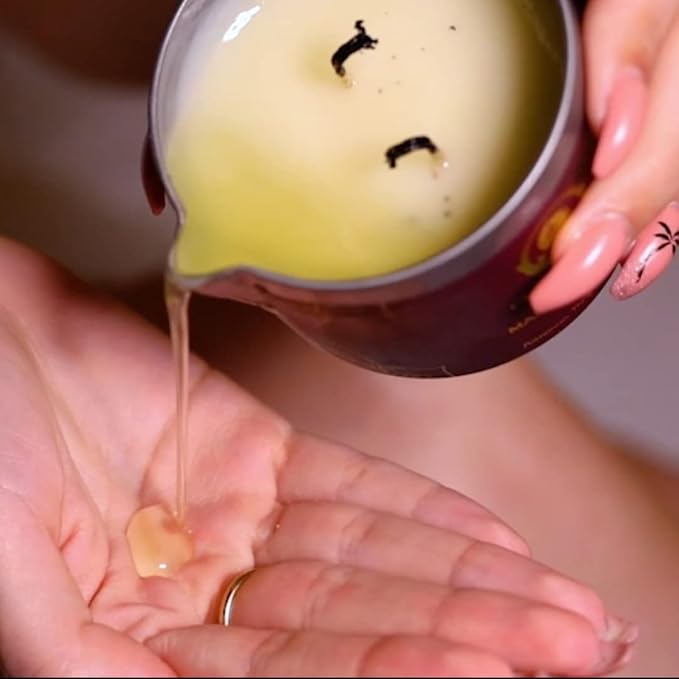Tranquility Massage Candle - Skin Moisturizing Massage Oil Candles - 6 oz.