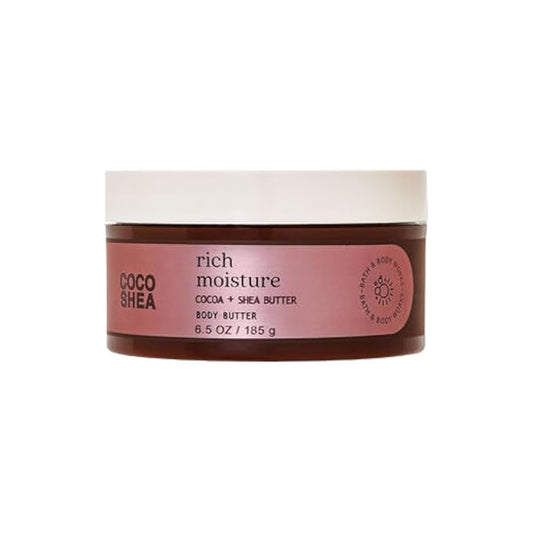 Bath & Body Works Whipped Body Butter For Women - 6.5 oz / 185 g (COCO Shea)