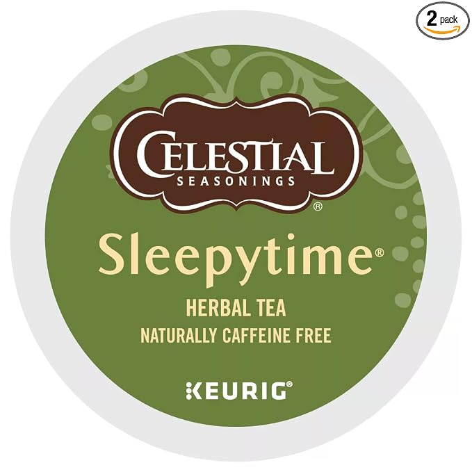 Celestial Seasonings K-cups Sleepytime Herbal Tea, 24-Count K-cups (Pack of 2)