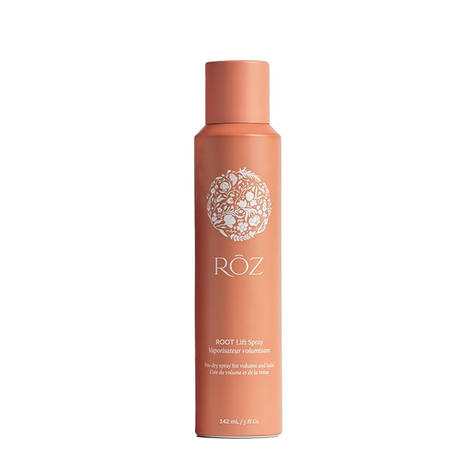 RŌZ Root Lift Spray | Instant Volume Boost| Buildable, Non-Sticky, Lightweight Hold | Infused with Mushroom Root, Rice Protein & Radish Root | Silicone-Free | 8 fl oz