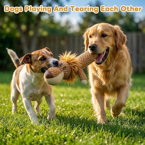 Dog Toys Indestructible Dog,Soft Chew Toy,Durable Squeaky Dog Toys for Heavy Chewers,Toy Puppy Pet Mutt Toy Plush Dog Chew Toy, Interactive Dog Toys (Green)