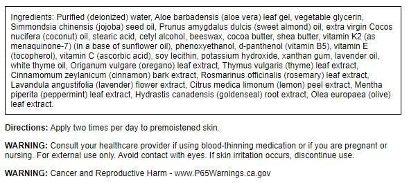 Swanson Vitamin K Cream with Menaquinone-7-2 fl Ounce (59 ml) - Nourishing Cream for Skin Health and Vibrance