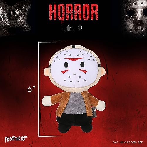 Warner Bros Jason Voorhees Plush Figure Dog Toy, 6 Inch