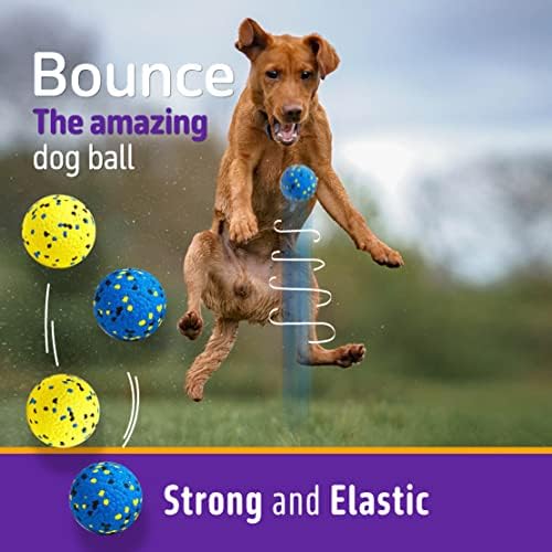 Kimee Dog Balls Tennis Balls Dog Toys for Aggressive Chewers Floating Balls