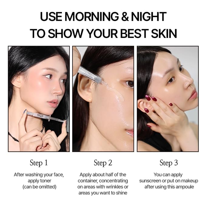 Wrinkle Argireline Serum – GLASS SKIN 14 Days Miracle Cellinto TOX 5D Shot – Korean Anti-Aging Serum with Matrixyl 3000, Collagen & Hyaluronic Acid – Smooths Fine Lines & Firms Skin – 0.47 oz