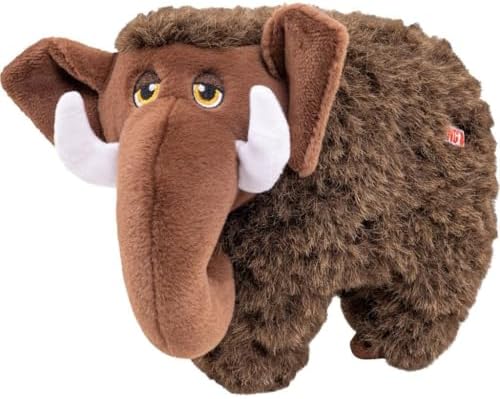 KONG Toughz Durable Plush Dog Toy - Long-Lasting Soft Chew Toy for Aggressive Chewers, Safe & Interactive for Dogs (Mammoth)