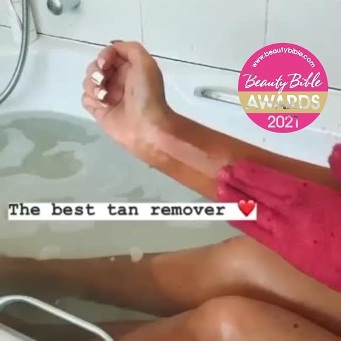 Rose & Caramel Purity Self Tan Removing Bubble Bath, Effective Self Tan Eraser, Removes Any Brand Of Fake Tan, 16.90 Fl Oz (500ml)
