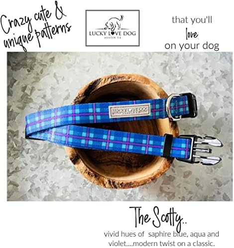 Lucky Love Dog Martingale Collar for Large Dogs No Slip – Scotty, Large
