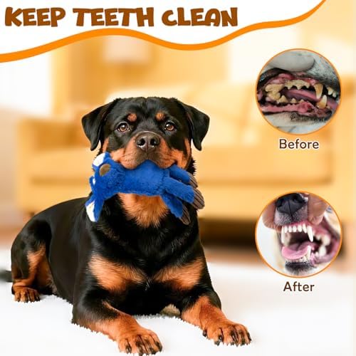 5 Pack No Stuffing Dog Toys Plush for Small Dogs