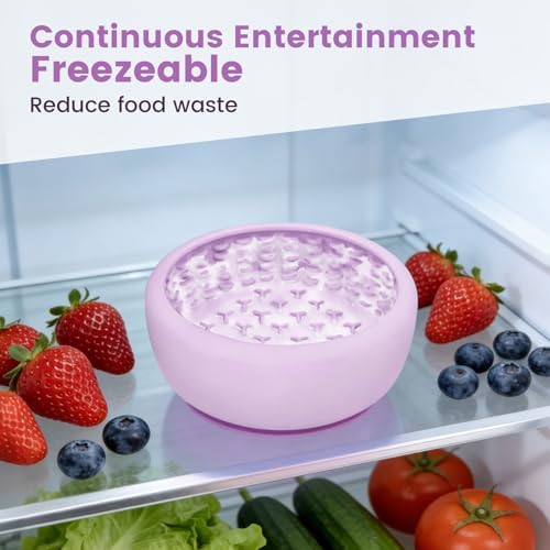 SmartTail Dog Lick Bowl, Freeze Dog Enrichment Bowl for Dogs