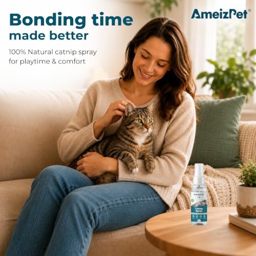 AmeizPet Catnip Spray for Cats 50 ml (1.69 Oz)