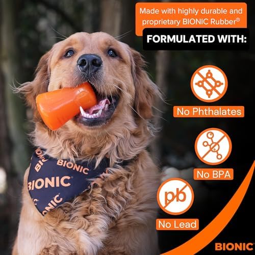 BIONIC Treat Shaker Dog Toy for Dogs Up to 20 lbs, Small