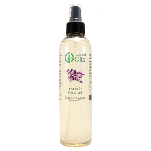 GreenHealth Lavender Hydrosol (Floral Water) - 8 fl oz Plastic Jug w/Cap - 100% Pure (NOT Oil)
