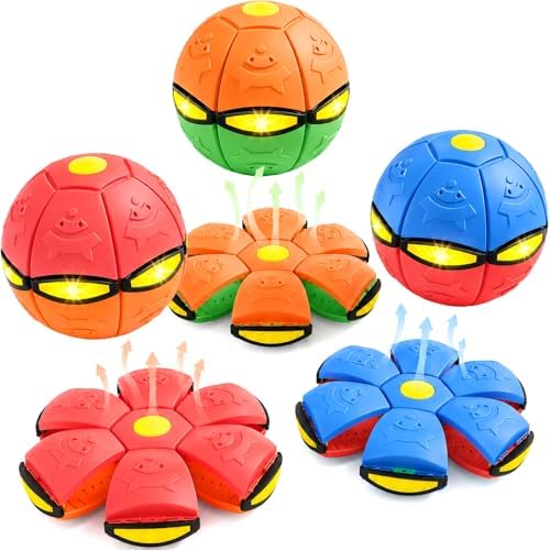 3 Pack Color-Blocked Magic Bouncing Pop Up Balls