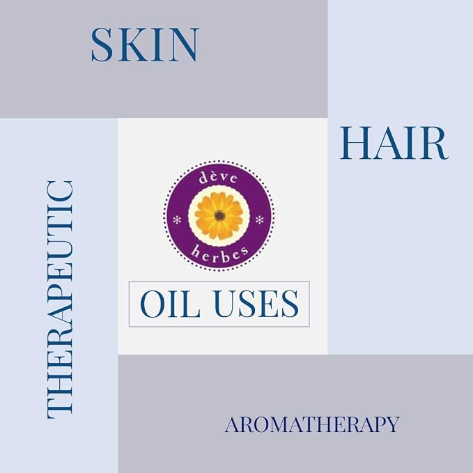 Deve Herbes Pure Cassia Essential Oil (Cinnamomum Cassia) Steam Distilled 15ml (0.50 oz)