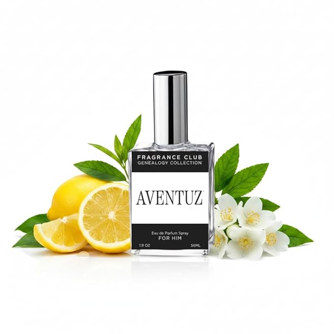 Aventuz Eau de Parfum for Men – Long Lasting Woody Citrus Cologne – Bold Fresh Masculine Scent – Luxury Inspired Fragrance – 1.9 oz