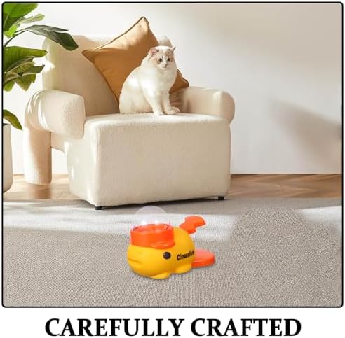 Interactive Dog Treat Dispenser Clownfish Shape for Pet Training and Outdoor Activities, Abs Material with Easy to Clean Feature and Mental Stimulation for Small Puppies