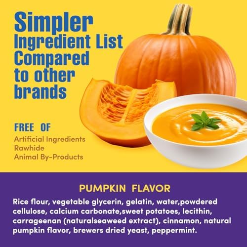 N-Bone Quado Interactive Chew, Pumpkin Flavor, Average Joe, 2.8oz