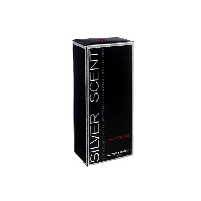 Jacques Bogart Silver Scent Intense Men Eau De Toilette Spray, 3.33 Ounce