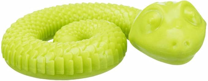 Trixie Snack Coiled Snake Dog Puzzle Toy for Dogs, Dog Enrichment Toy, Interactive Chew Toy, Treat Dispenser, 7" (18cm)