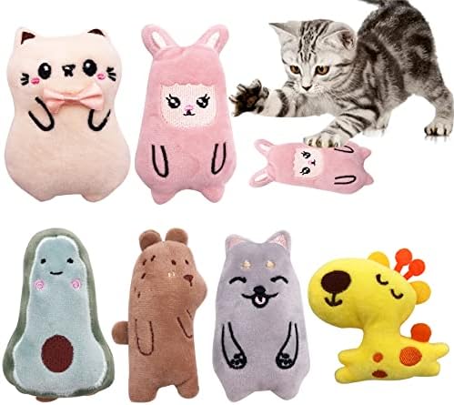 Cat Catnip Toys with Bells for Indoor Cats 6 Pack