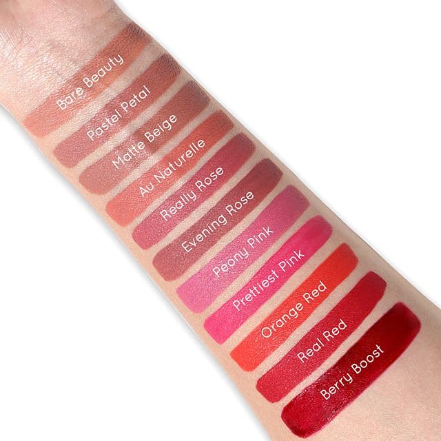 Pixi Beauty MatteLast Liquid Lip | Long-Wearing Matte Lip Color with Rosehip Oil | Hydrating & Comfortable | Precision PixiPetal Applicator | Berry Beauty | 0.24 oz/6.9 g