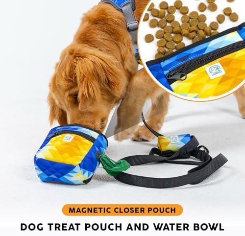 Embark Dog Treat Pouch - Waterproof Training Bag & Portable Water Bowl