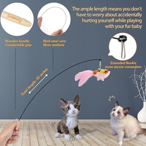 Cat Bird Toy for Indoor Cats Self Play