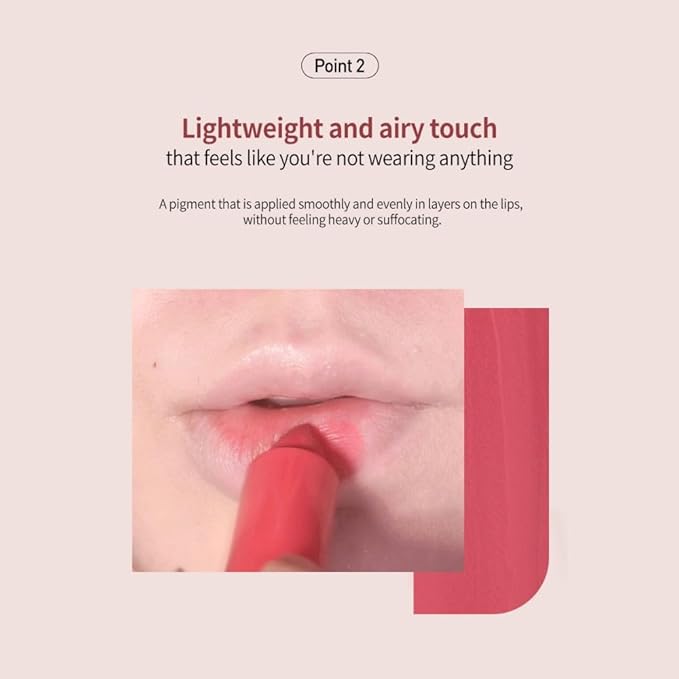 MQNY(MACQUEEN NEWYORK Powder Matte Lipstick 3.5g 5colors (#03 Mauve Sauna, Mauve Pink)