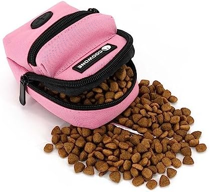 Dog Treat Pouch Dog Poop Bag Holder for Leashes, Pets Snack Container With Inner Small Bag, Puppy Supplies Perfect for Training and Walking