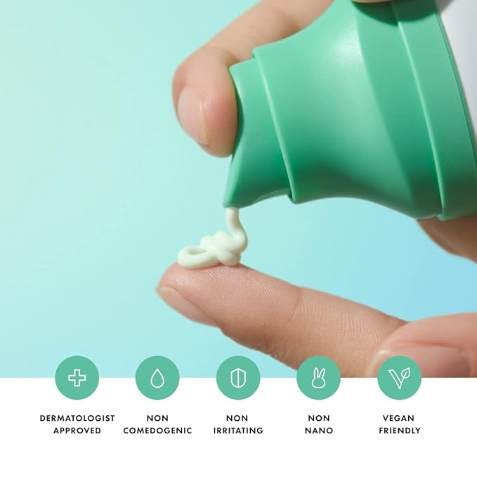 Hero Cosmetics Force Shield Superlight Sunscreen SPF 30 - Everyday Lightweight Sunscreen for Face & Acne-Prone Skin with Zinc Oxide - Fragrance Free 50 ml