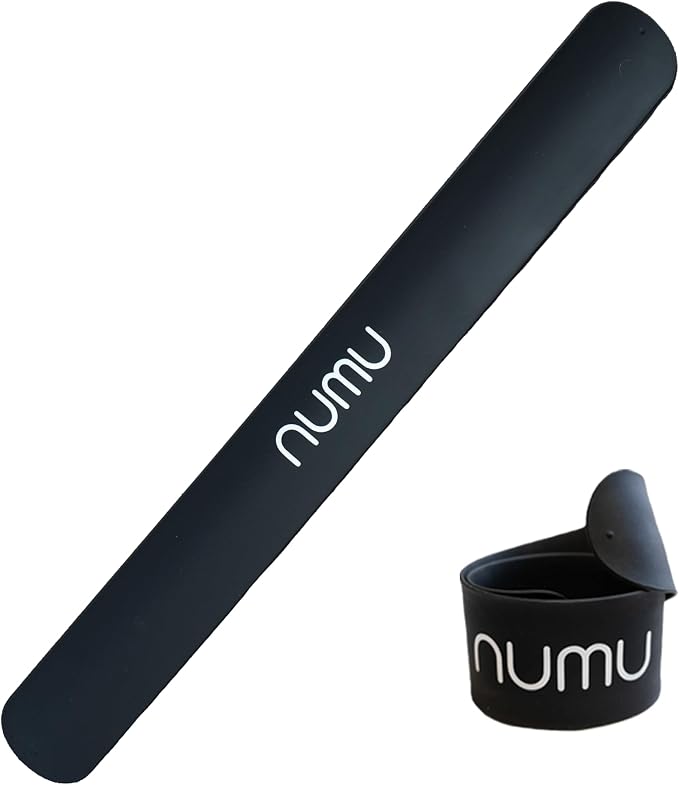 Numu Yoga Mat Strap Slap Band - Easy Snap On to Keep Exercise Mat Tightly Rolled and Secured for Yoga Mat Storage and Travel