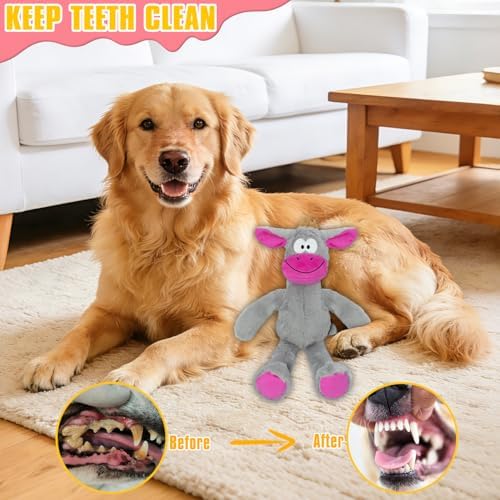 Squeaky Plush Dog Toy for Small & Medium Breeds