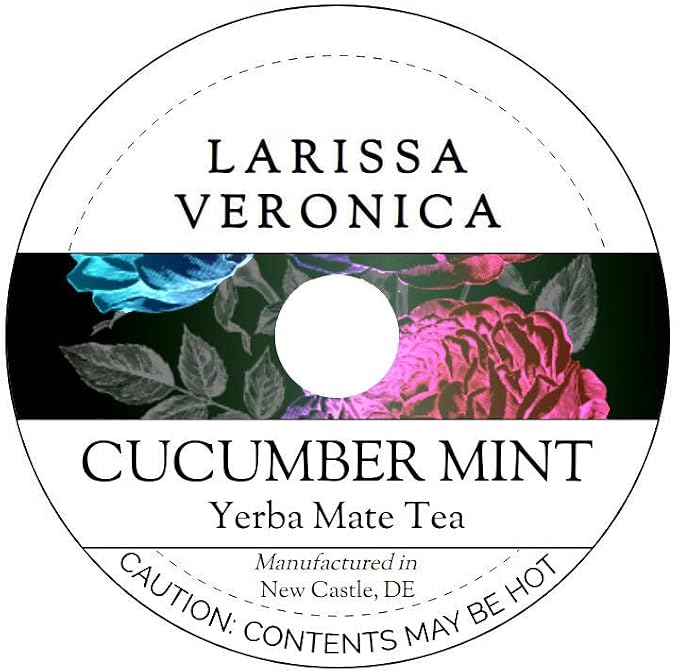Cucumber Mint Yerba Mate Tea (Single Serve K-Cup Pods) (12 pods, ZIN: 575894)