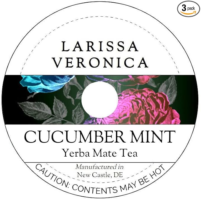 Cucumber Mint Yerba Mate Tea (Single Serve K-Cup Pods) (12 pods, ZIN: 575894) - 3 Pack